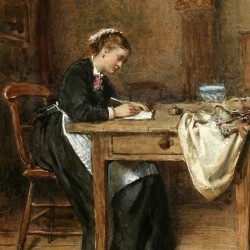 Writing the letter
